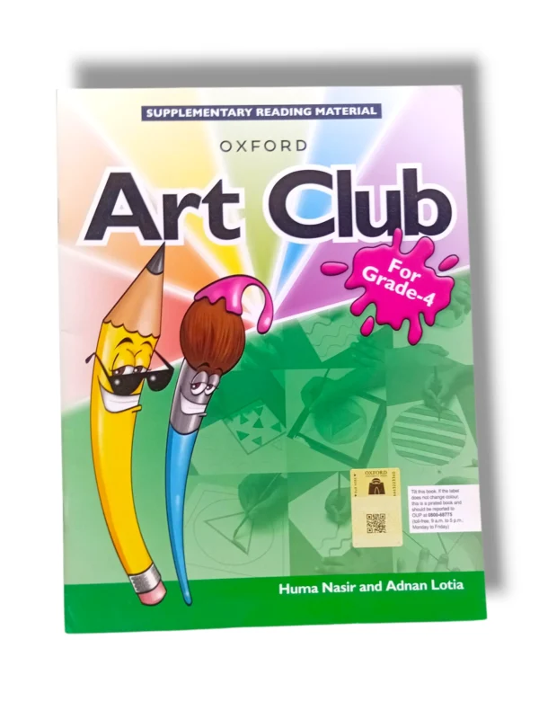 Oxford Art & Club 4 Book Cover by Oxford University Press