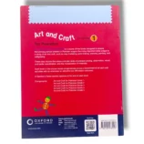 Inside pages of Oxford Art & Craft 1 showing coloring activities