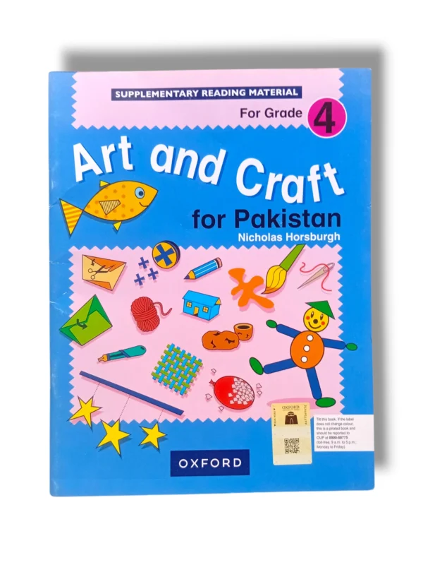 Oxford Art & Craft 4 Textbook Front Cover