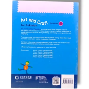 Inside pages of Oxford Art & Craft 4 with creative projects