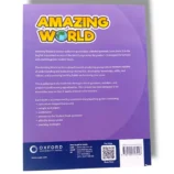 Inside pages of Oxford Amazing World 2 showing colorful lessons
