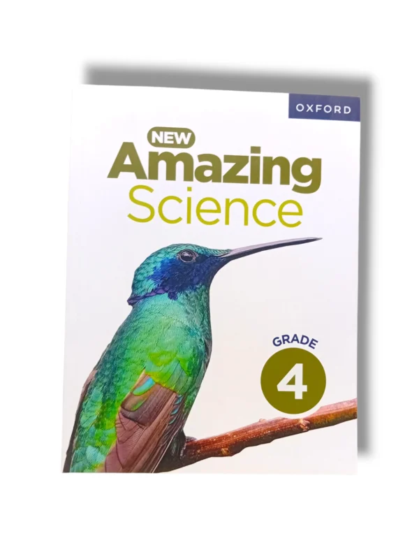 Oxford New Amazing Science 4 Textbook Front Cover