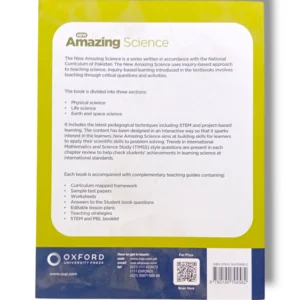 : Inside pages of Oxford New Amazing Science 4 showing experiments
