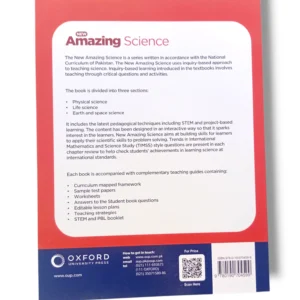 Inside pages of Oxford New Amazing Science 5 showing experiments