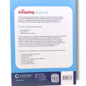 Inside pages of Oxford New Amazing Science 6 showing experiments and illustrations