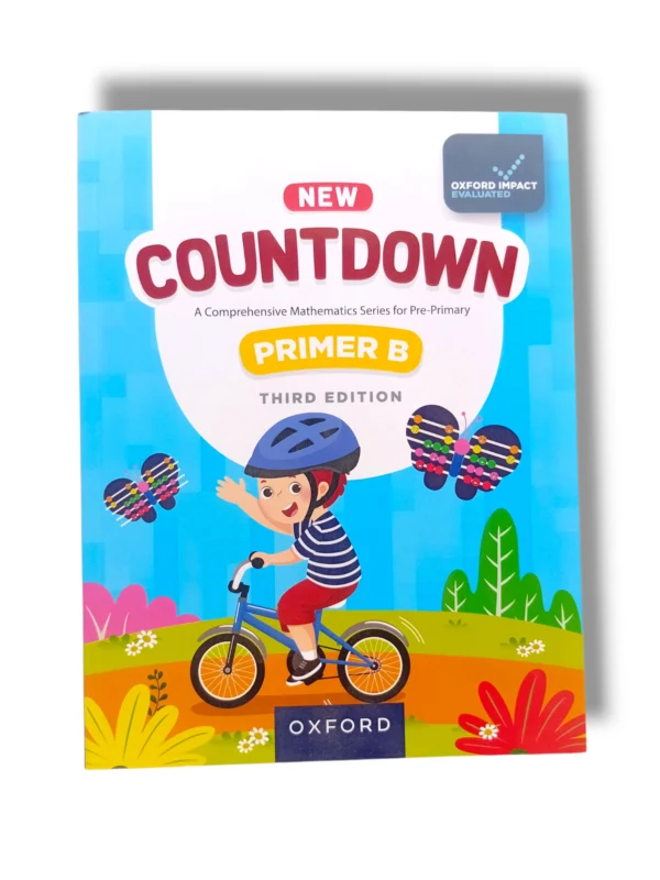 Oxford Countdown Premier B front cover – advanced maths workbook