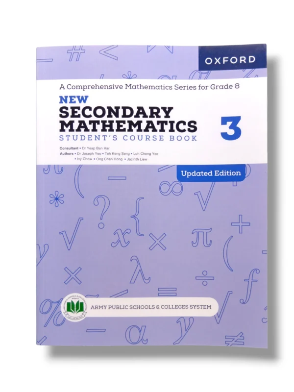 Oxford New Secondary Mathematics 3 front cover