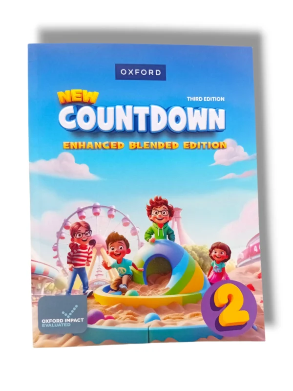 Oxford Countdown 2 front cover – primary mathematics workbook