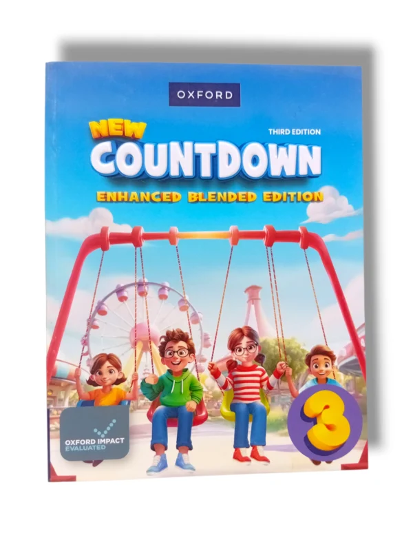 Oxford Countdown 3 front cover – primary mathematics workbook