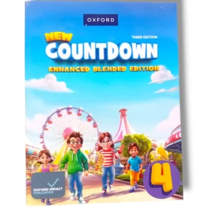 Oxford Countdown 4 front cover – advanced primary maths workbook