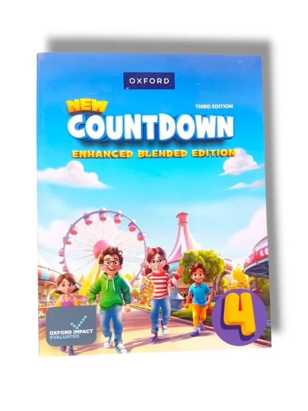 Oxford Countdown 4 front cover – advanced primary maths workbook