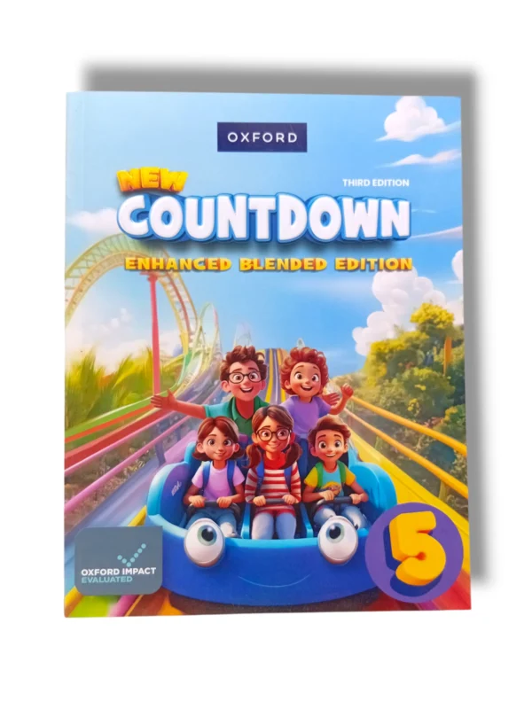 Oxford Countdown 5 front cover – advanced maths workbook for primary students