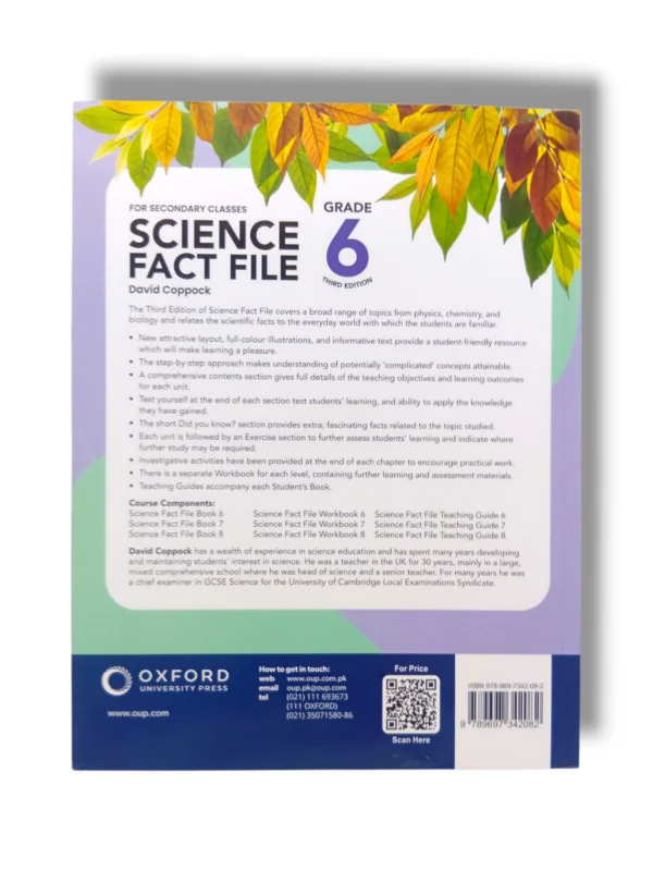 Inside Pages of Oxford Science Fact File 6 with Experiments and Diagrams