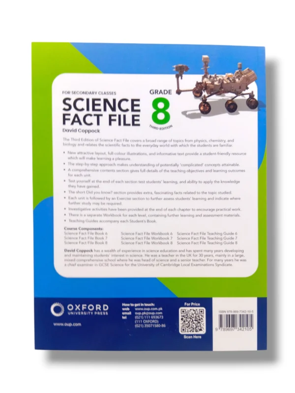 Inside Pages of Oxford Science Fact File 8 Showing Experiments