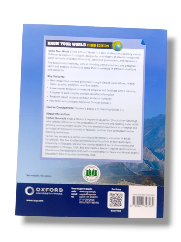 Oxford Know Your World 4 Inside Pages with Maps and Activities