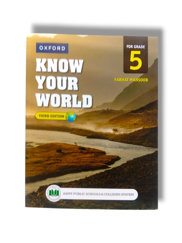 Oxford Know Your World 5 Geography Textbook Cover