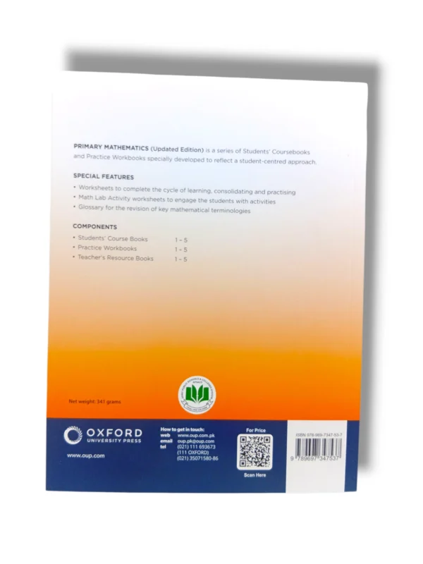 Inside pages of Oxford Primary Mathematics Workbook 3