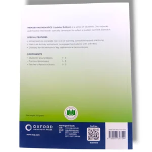 Inside pages of Oxford Primary Mathematics Workbook 4