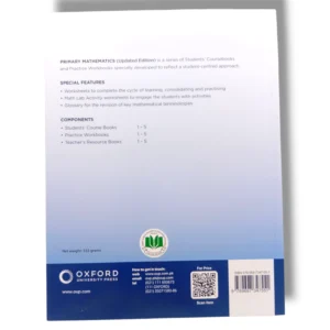 Inside pages of Oxford Primary Mathematics Workbook 5