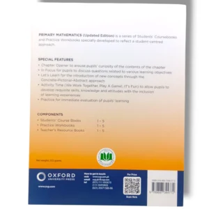 Inside page of Oxford Primary Mathematics 3 with math activities