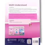 Back cover of Oxford Math Understood 3 showing summary, ISBN, and publisher details