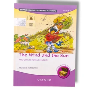 Oxford Story The Wind and the Sun book cover illustration