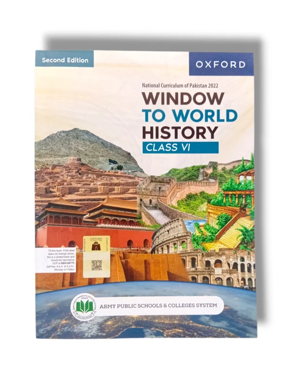 Oxford Window to World History 6 APS textbook front cover