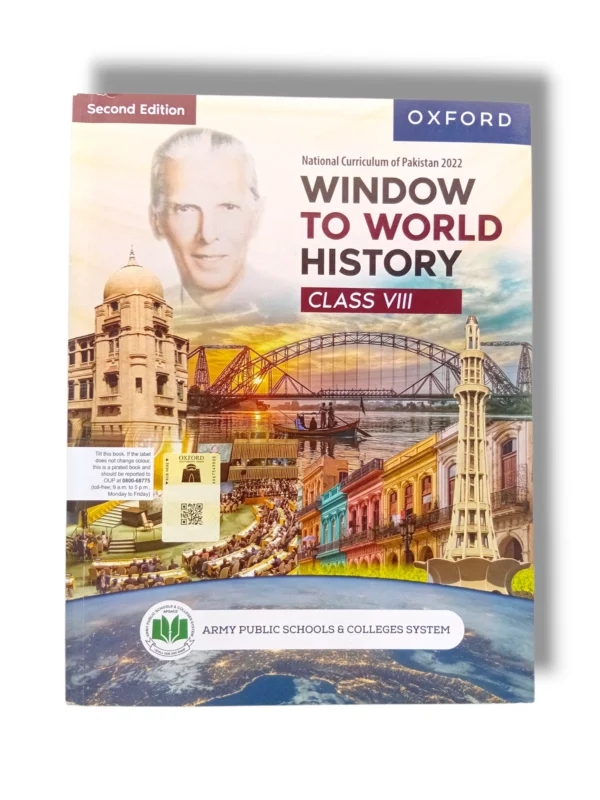 Oxford Window to World History 8 APS textbook front cover