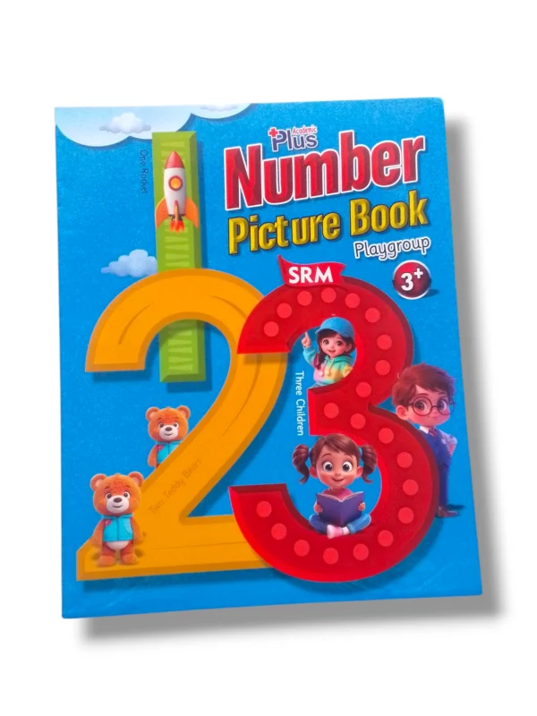 Inside pages of Academic Plus Maths Picture Book Play Group