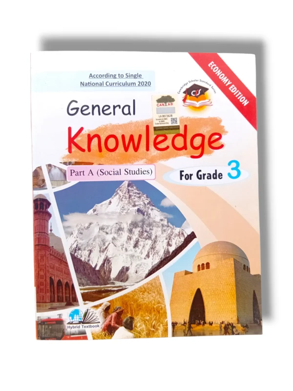 Cantab Economy GK Part A Social Studies 3 Book Cover