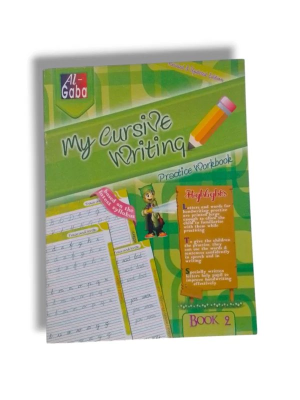 GABA My Cursive Writing 2 handwriting practice book cover