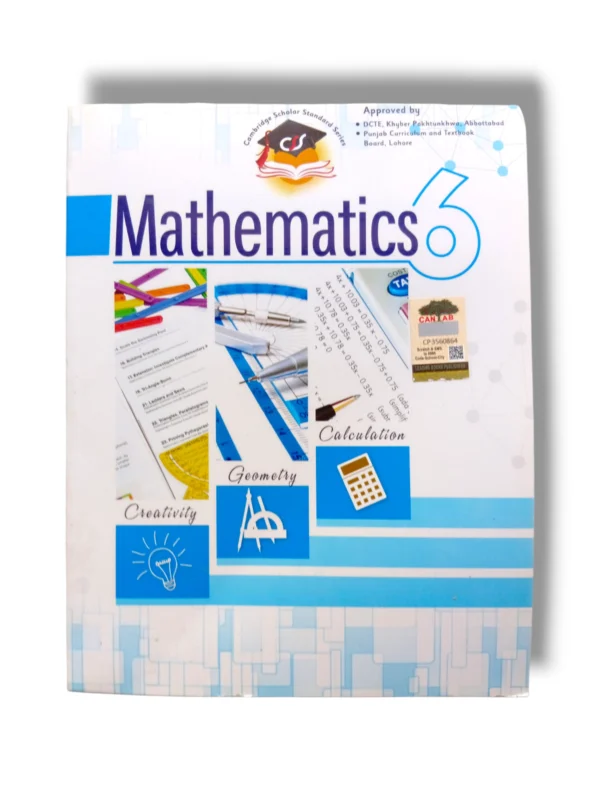 Cantab Standard Mathematics 6 Textbook Front Cover