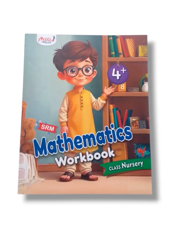 Meta Write Maths Workbook Nursery cover page