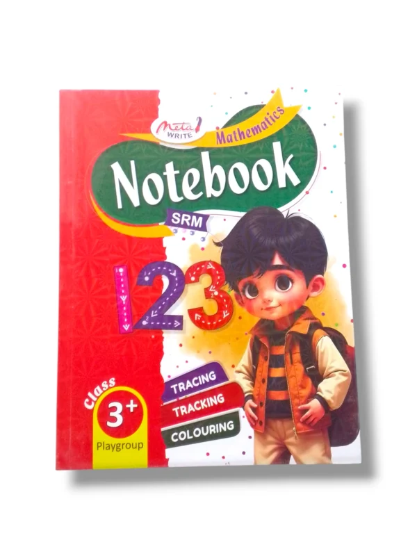 Meta Write Maths Note Book Playgroup front cover