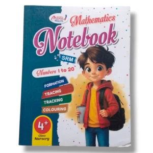 Meta Write Maths Note Book Nursery front cover