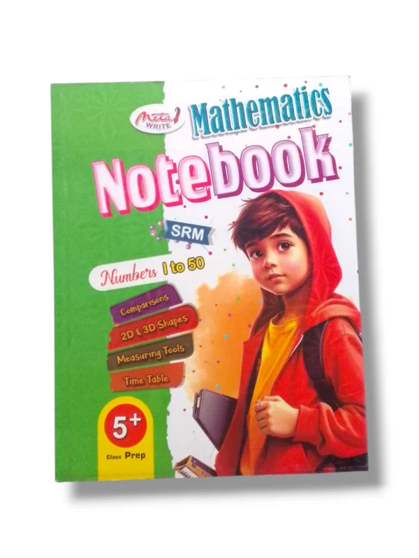 Meta Write Maths Notebook Prep for Kids
