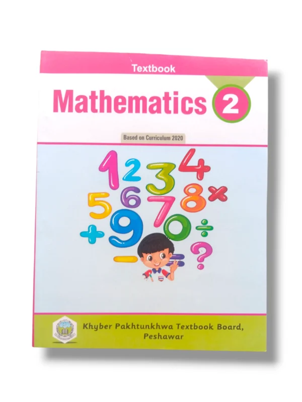 KPK Maths 2 Front Cover – Grade 2 Mathematics Textbook by KPK Board