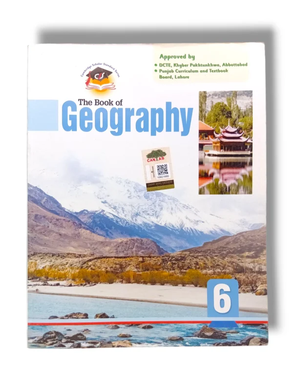 Cantab Standard Geography 6 English Medium Textbook Cover