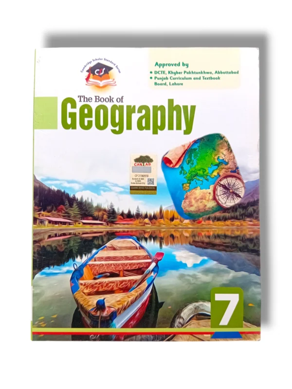 Cantab Standard Geography 7 English Medium Textbook Cover