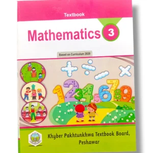 KPK Maths 3 Front Cover – Grade 3 Mathematics Textbook by KPK Board