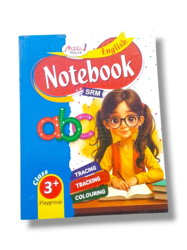 Meta Write English Note Book Playgroup front cover