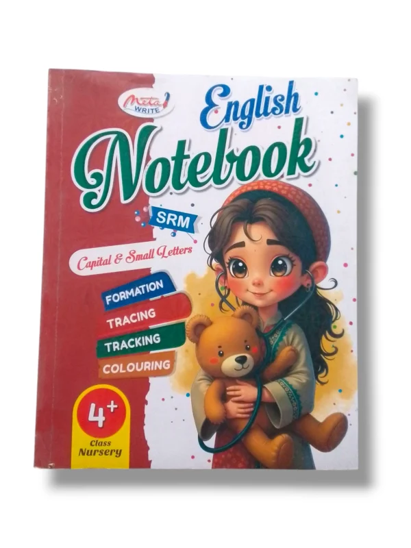Meta Write English Note Book Nursery front cover