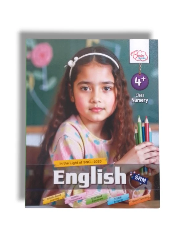 Brain Waves English Nursery Workbook for Kids