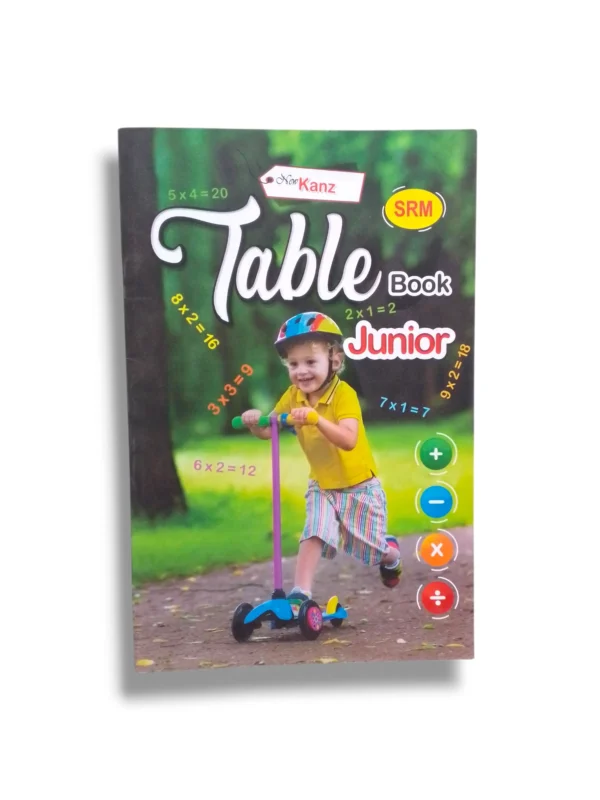 New Kanz Table Book Junior Front Cover