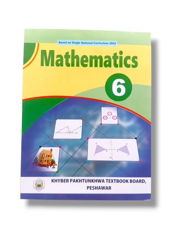 KPK Maths 6 Front Cover – Grade 6 Mathematics Textbook by KPK Board