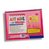 Inside pages of GABA Art Mine 6 with creative art exercises