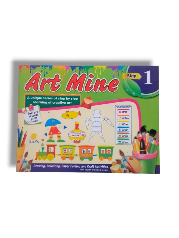 GABA Art Mine 1 art and craft activity book cover for kids