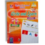 GABA Write and Learn 1 handwriting practice book cover