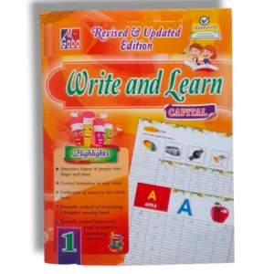 GABA Write and Learn 1 handwriting practice book cover