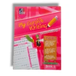 Inside pages of GABA My Cursive Writing 3 with writing exercises